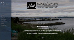 Desktop Screenshot of mcdonaldmcgarry.com