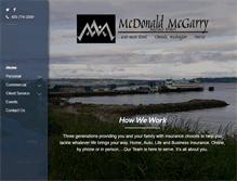 Tablet Screenshot of mcdonaldmcgarry.com